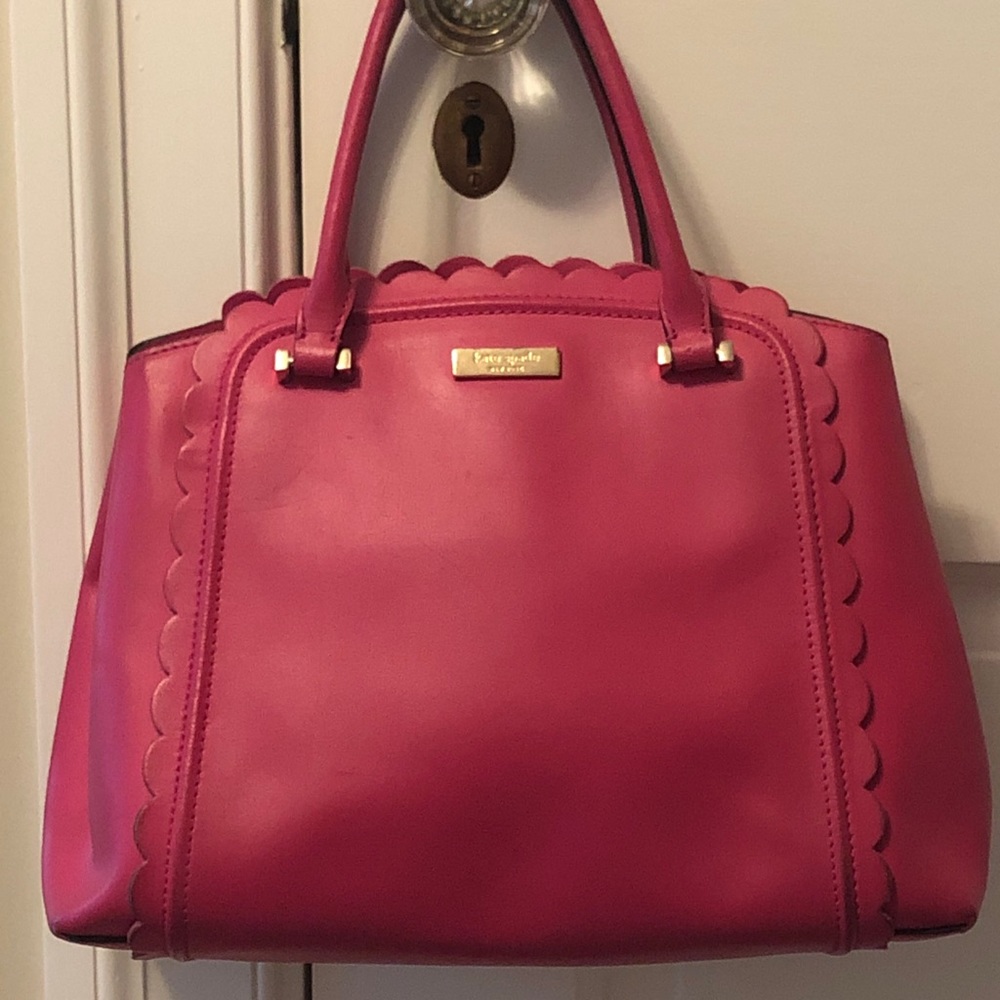 Kate Spade Pink Leather Tote
